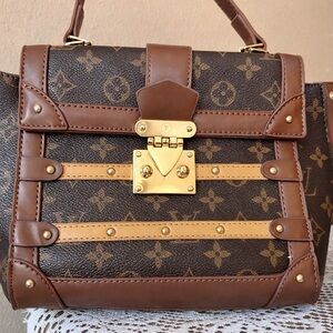 Brown Monogram Handbag